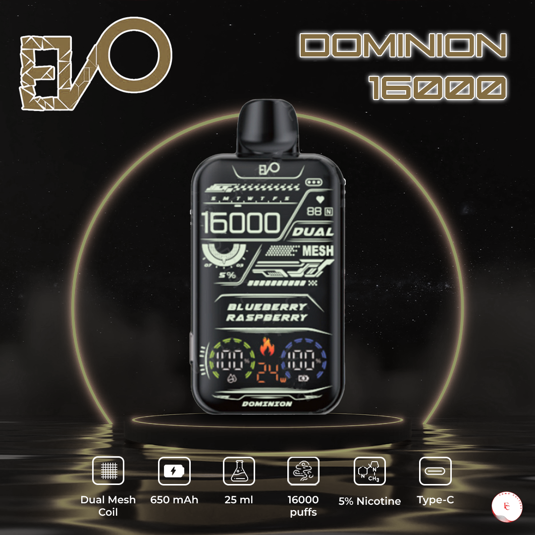 Evo Dominion 16000 - Blueberry Raspberry