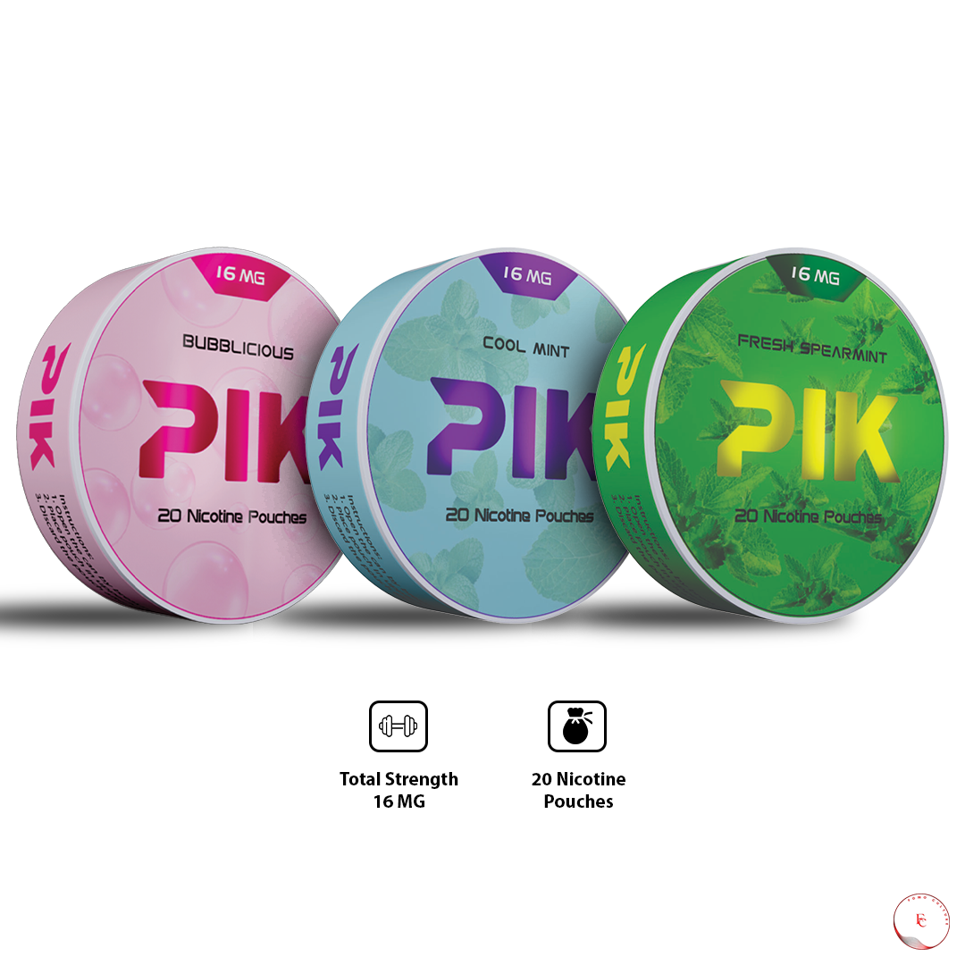 PIK Nicotine Pouches (Simple Design)