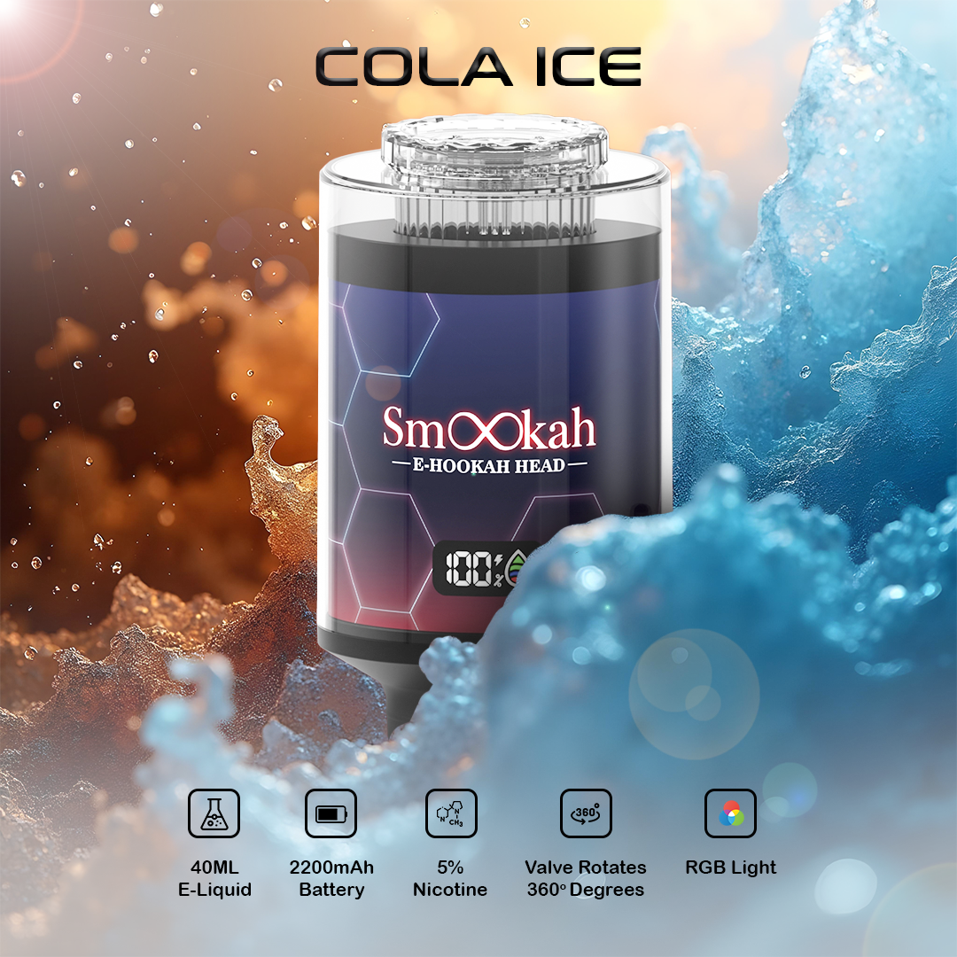 Smookah Disposable Hookah Head - Cola Ice