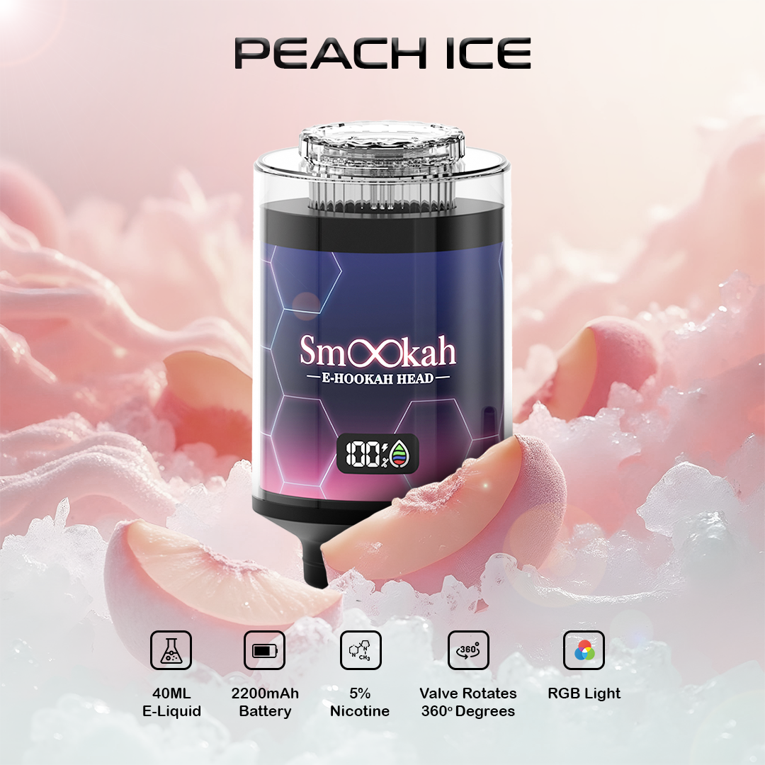 Smookah Hookah - Peach Ice