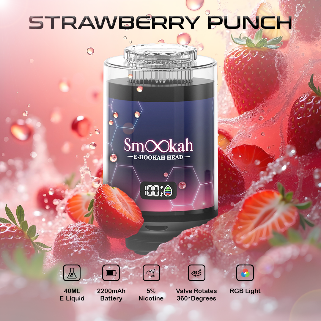 Smookah Hookah  - Strawberry Punch