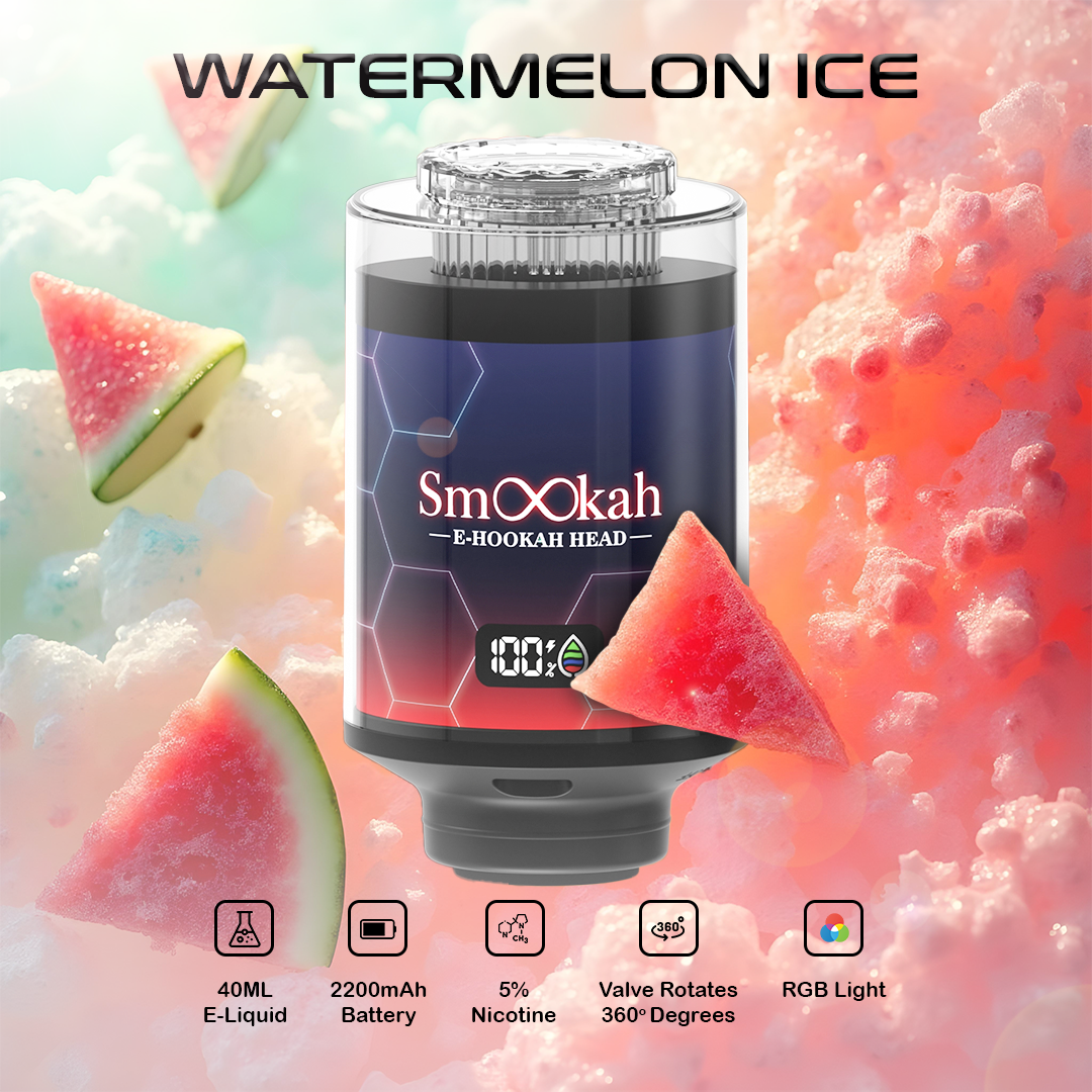 Smookah Disposable Hookah Head   - Watermelon Ice