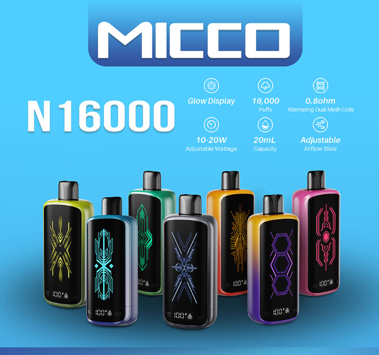 Micco 16000 puffs Disposable Vape -$13.99